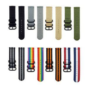 45mm 스트랩 나일론재질 41 갤럭시워치3 나토밴드 3링