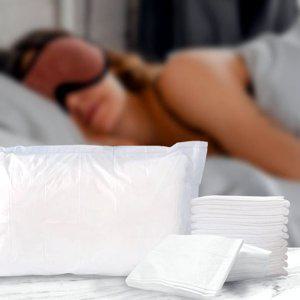 베개커버 마사지베개 휴대용 부직포커버 10p 피부관리