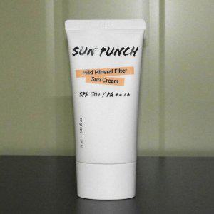 선 순한 무기자차 자외선 피부 보호 선크림 70ml