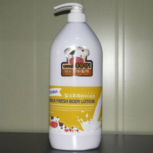 밀크프로틴 우유 피부 보습 화장품 바디로션 1000ml