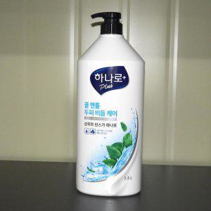 멘톨 두피케어 모발클렌징 헤어샴푸 린스 하나로 1.5L