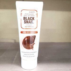 블랙 스네일 클린 스킨케어 화장품 필 오프 팩 180ml