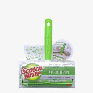 3M 테이프 클리너 돌돌이 청소 클리너 리필1 대형 SET