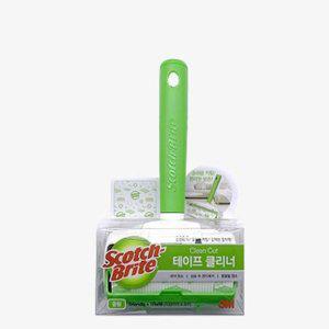 3M 테이프 클리너 돌돌이 청소 클리너 리필1 중형 SET