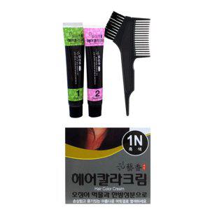 자연스럽고 편안한 새치 커버 오징어먹물 염색약 흑색