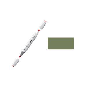 신한 터치 트윈 브러쉬 마카 Y42 브론즈그린