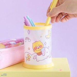 카카오 DIY 캐릭터 연필꽂이 3P 책상 선반 데코 소품