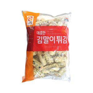 (무)(냉동)오양 매콤한김말이튀김1kgX10개