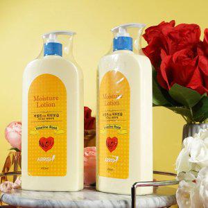 보호막 끈적임없이 피부건조방지 바디로션 450ml 2개