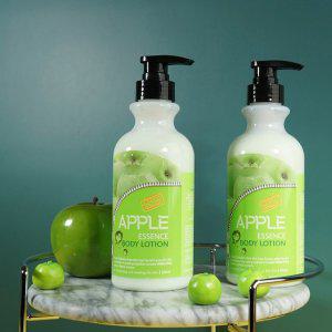촉촉한피부 은은한과일향 바디로션 500ml 사과 2개