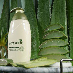 신선한 알로에향 자연유래 진정보습 바디로션 500ml