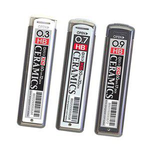 동아 세라믹 샤프심 HB 12개 1P 선명한 필기감 필기구