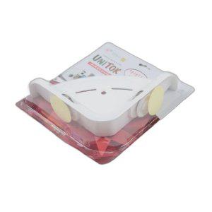 유니톡 제품 세면대 수납 흡착식 정리함 코너 정리 아