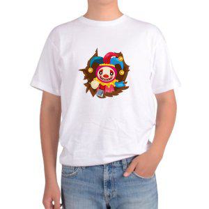 기능성 반팔티 삐에로 광대 조커 알록달록 디자인의류