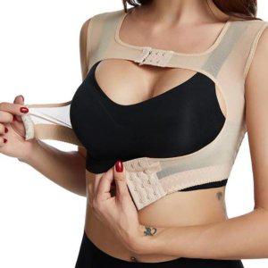 서포터 X 브라 XL 스킨 2중 코르셋 가슴
