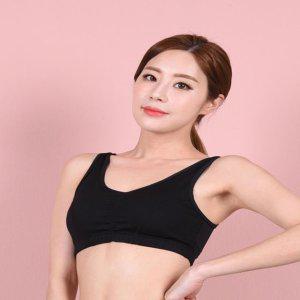 끈 소프트브라 여자 속옷 요가 에어로빅 탑브라