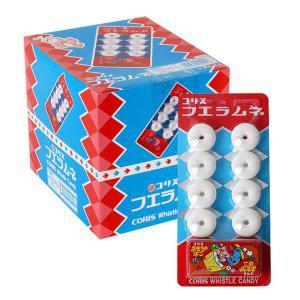 일본 휘슬라무네 소다향 20개 1세트 휘파람 캔디 사탕