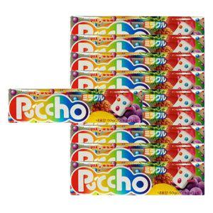 일본 푸쵸 스틱캔디 쥬시미라클 50g 10개 1세트 간식