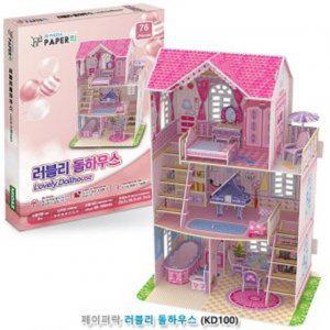 인형의집 3D입체퍼즐 러블리 돌하우스 인형 하우스