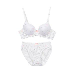 손 속옷 B컵 브라팬티 여 몰드 2단계 디자인