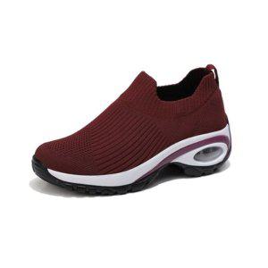 여성 에어굽 슬립온스니커즈 푹신한착화감 엄마운동화