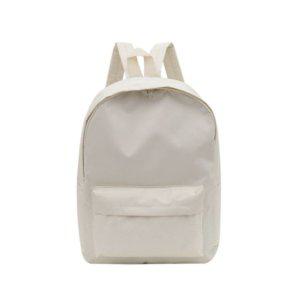 심플한 무지 데일리 백팩 앞포켓 학생가방 책가방