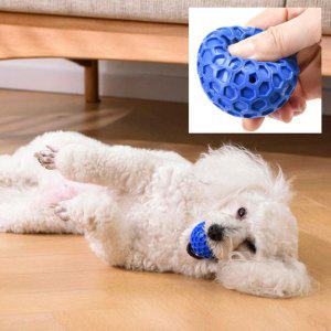 강아지 벌집모양 소프트볼 색상랜덤 S 2P 삑삑이 토이