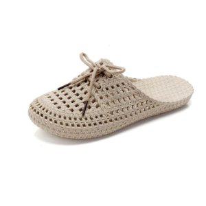 여성 리본 뮬슬리퍼 EVA슬리퍼 가벼운슬리퍼 편해요