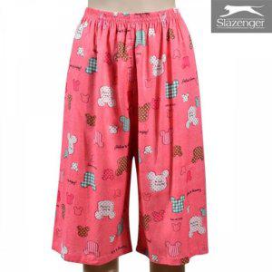 파자마 디자인의 팬츠 밴딩 슬레진저 깜찍한 여