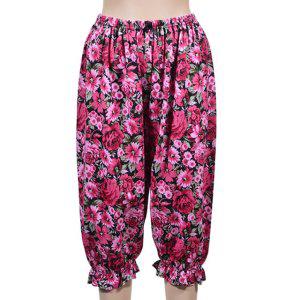 파자마 꽃무늬 미 8부 다양한 여자이지웨어 아