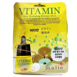 비타민성분 맑고 생기 있는 피부로 케어 마스크팩 10P