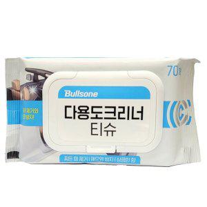 강력한 찌든때 제거 상큼한향 다용도크리너 티슈 70매