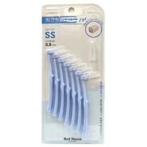 매일 쓰는 만큼 부드럽게 치간칫솔 L타임 SS 0.8mm 7P