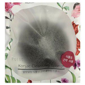 세안 후 촉촉함이 오래가요 말랑말랑 곤약스폰지 숯