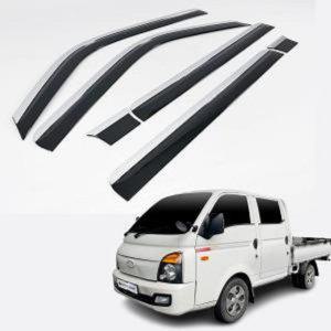 블랙다이아몬드 도어 바이져 포터2더블캡 빗물받이