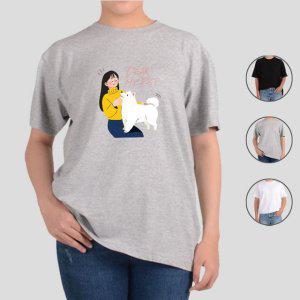 단체복 디어마이펫 여자 여성면티 남자면티 반팔