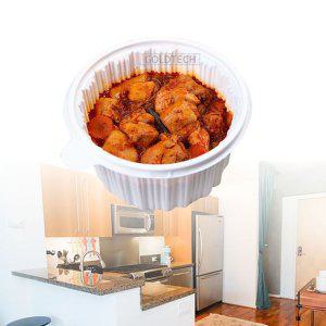 포장용기 배달 일회용 성형 탕용기 중 용기 50개입