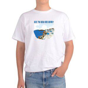 남녀공용 바다가 휴양지 해변 단체반팔티 커플티