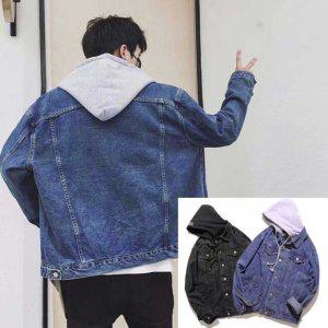 자켓 윈드브레이커 룩 학생 트렌치코트 데일리