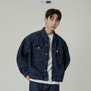 남친룩 트렌치코트 남녀공용 청자켓 편한자켓 남