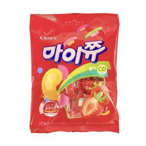 크라운 마이쮸 딸기 필로우 72gx10개(반박스)