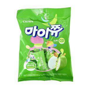 크라운 마이쮸 사과 필로우 72gx10개(반박스)
