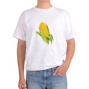 반팔 라운드티 옥수수 콘 corn 강원도 괴산