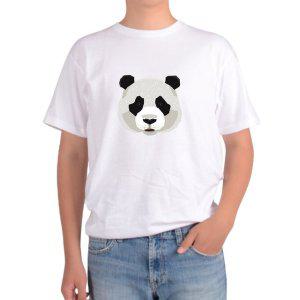 반팔 라운드티 팬더얼굴 PANDA BEAR