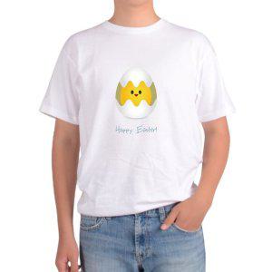반팔 라운드티 부활절 계란 하나님 egg