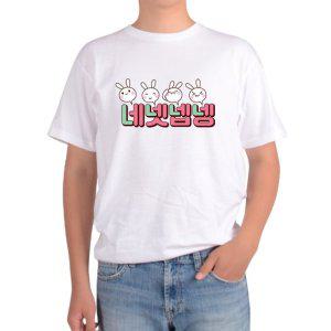 반팔 라운드티 아기토기 yes 네넷넵넹 오케이