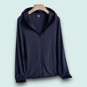 여름집업 비치웨어 여름점퍼 남성 후드집업 네이