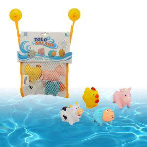 아기목욕놀이 욕조장난감 유아물놀이 동물 스쿼터