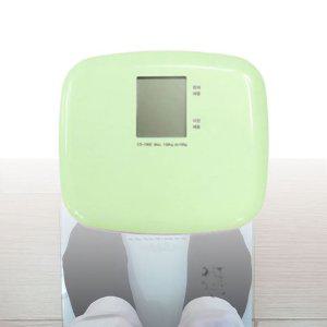 가정용인바디 정확한 몸무게 미니 전자 체중계 그린