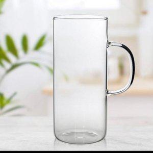 머그컵 커피잔 430ml 롱머그컵 M1 유리 맥주